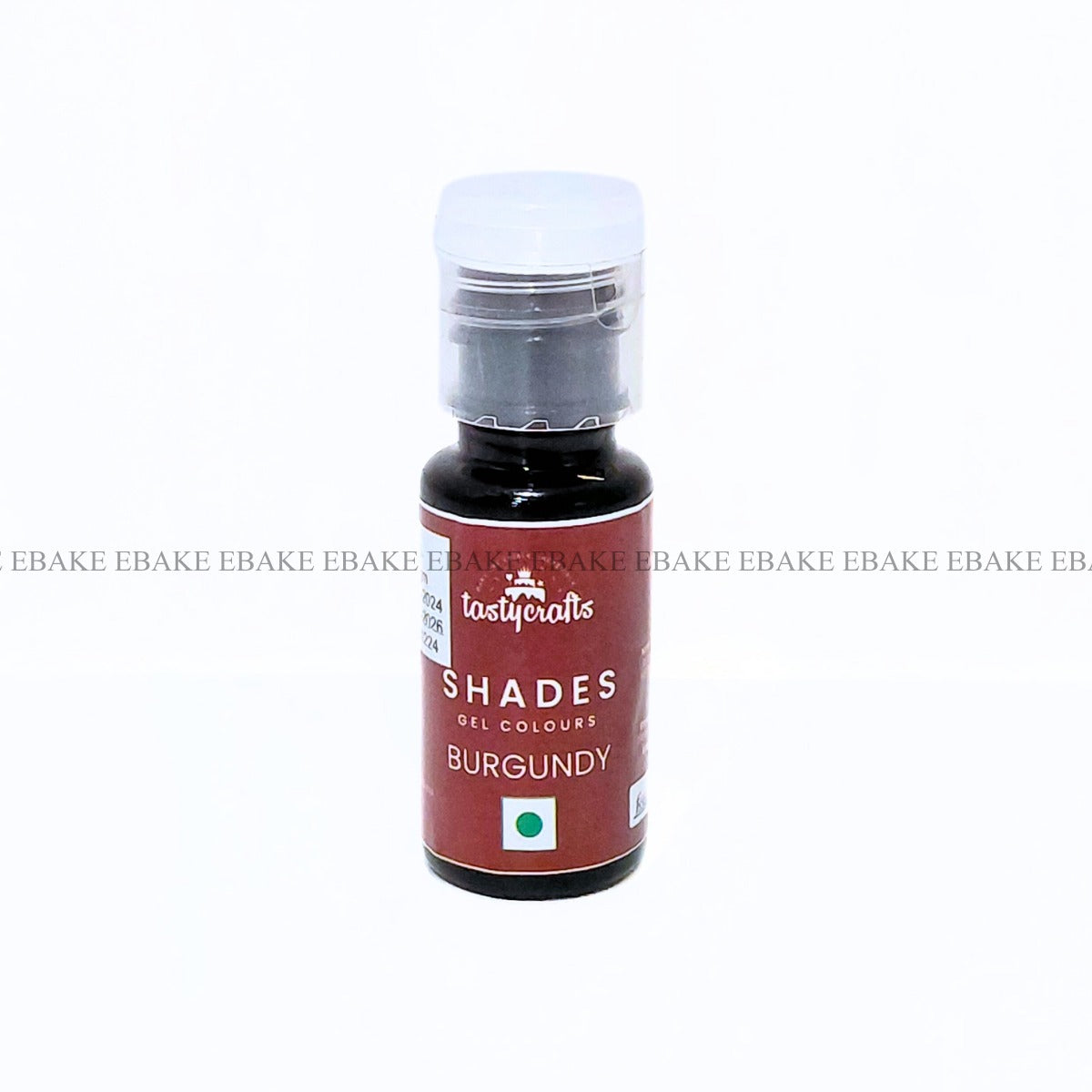 Burgundy Edible Concentrated Gel Colour for Cake Decorating - 20g Bottle