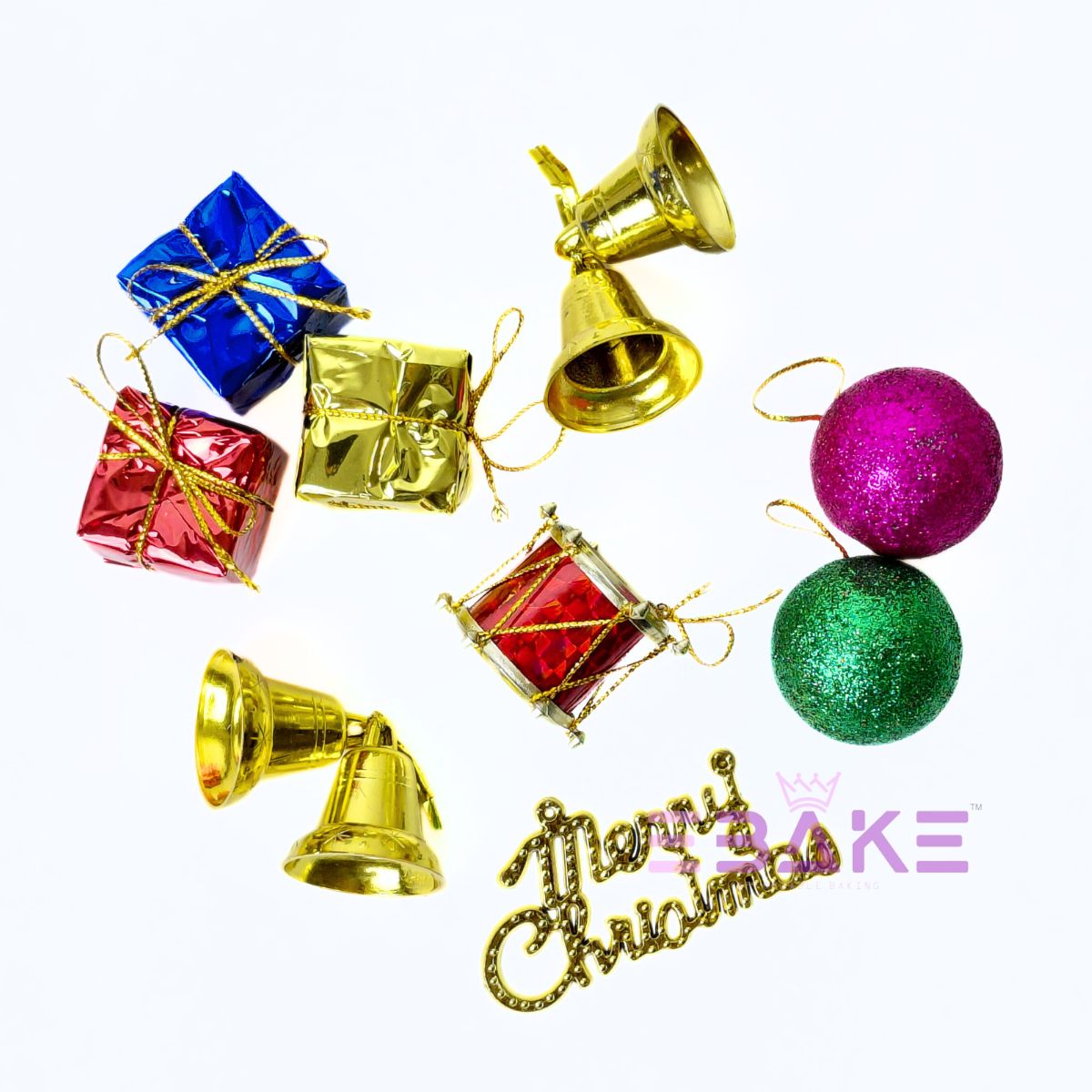 Christmas Decorations /Christmas Tree Ornaments 9211 (Set of 9 Pieces)