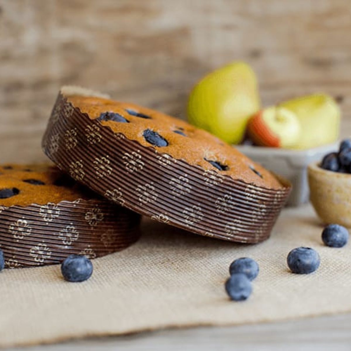 Bake n Serve Plum Cake Mould Round (Set of 5 Pieces)