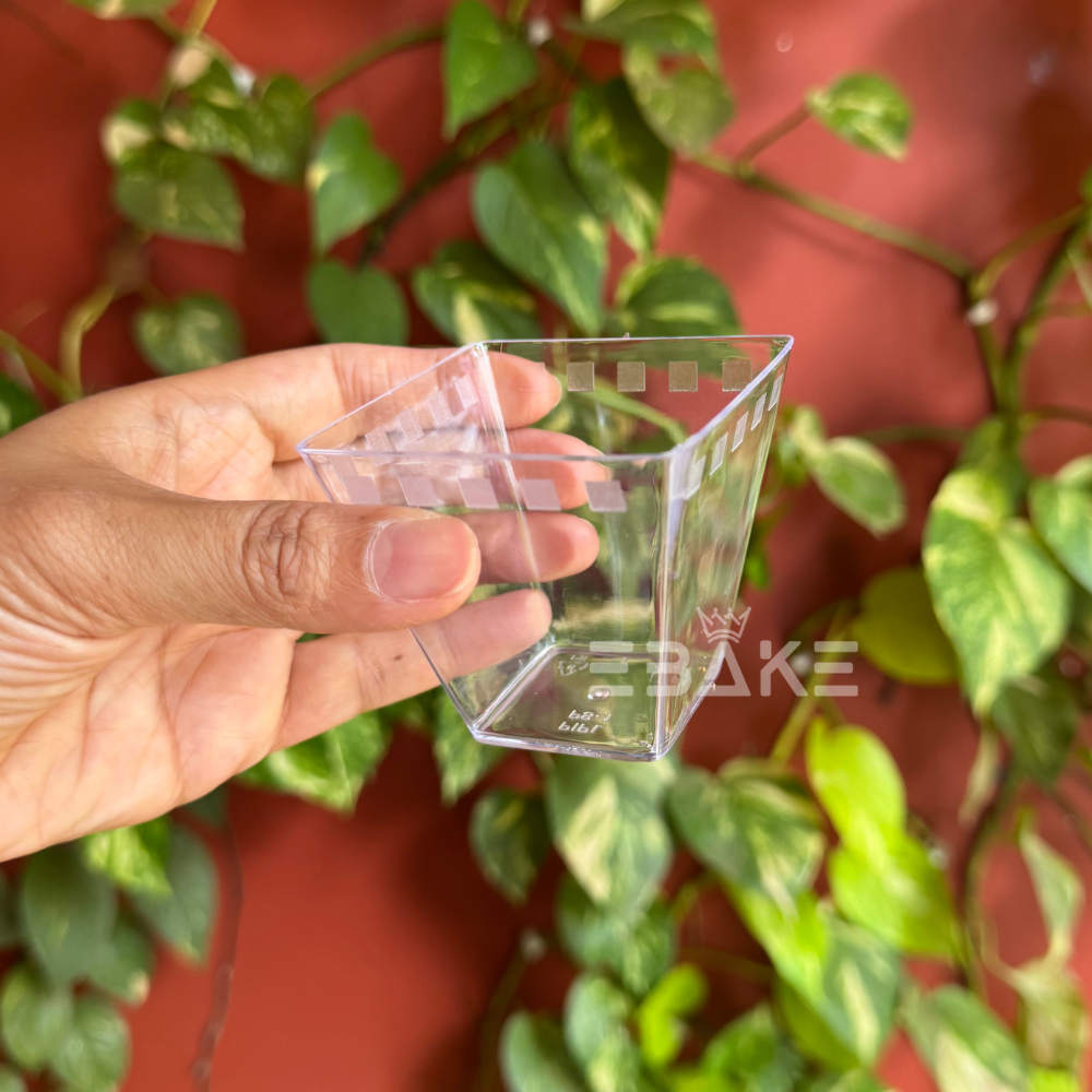 Acrylic Dessert Cups / Mousse Cups 125ml