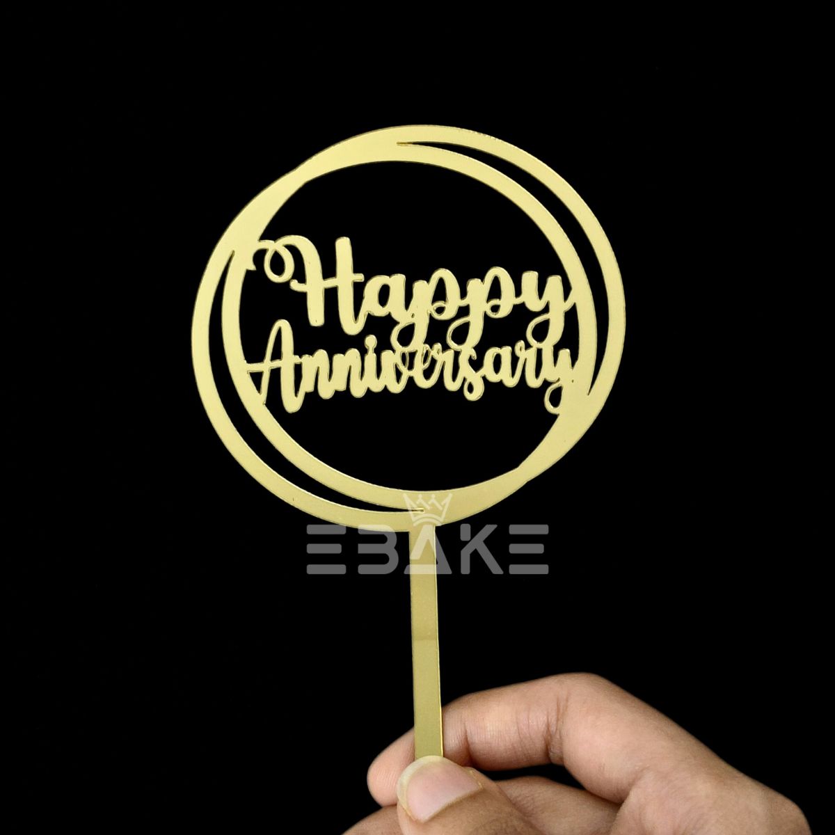 Happy Anniversary Cake Topper new