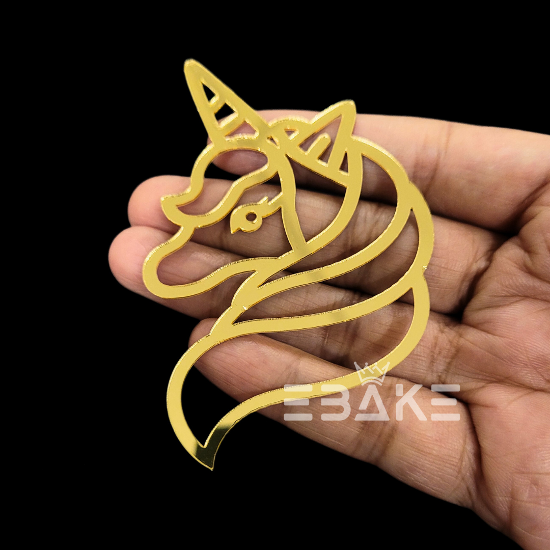 Unicorn Cutout 3 Inch (Single Piece)