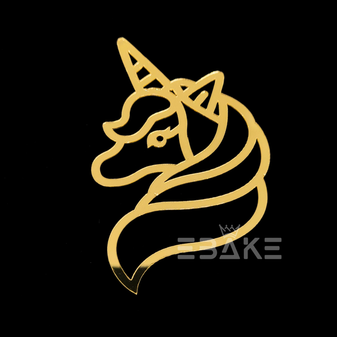 Unicorn Cutout 3 Inch (Single Piece)