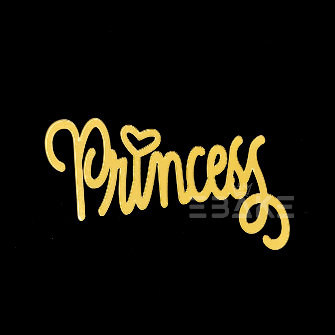 Princess Cutout 3 Inch (Single Piece)