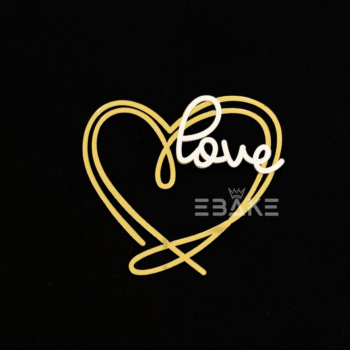 Love Charm/ Mini Cutout 3” Double Colour