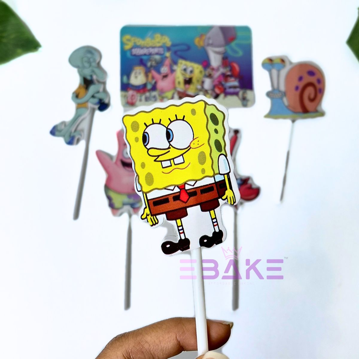 Sponge Bob Theme Paper Topper Set