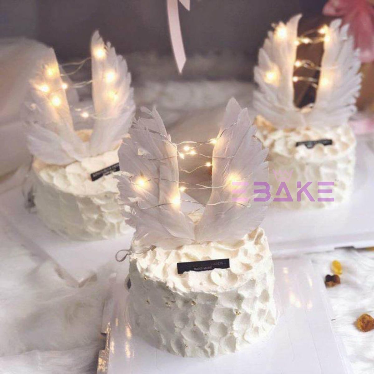 Feather Wings - White (Single Piece)