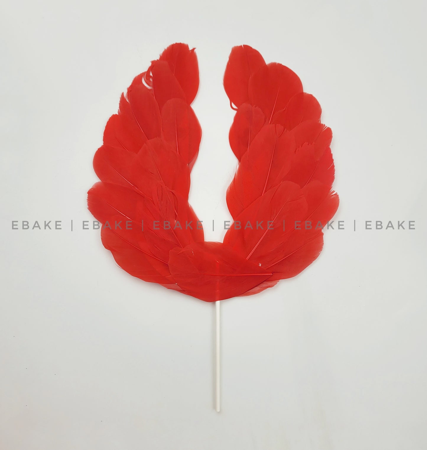 Feather Wings - Red (Single Piece)
