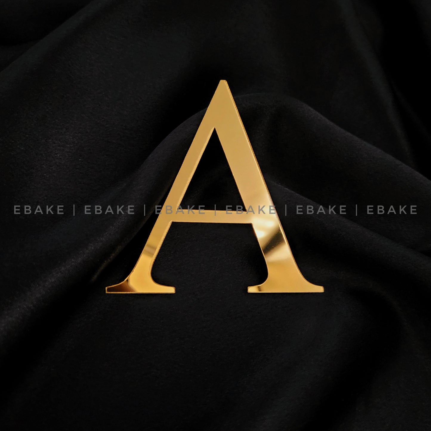 Alphabets A-Z Charm/Cutout Cake topper 3 Inch