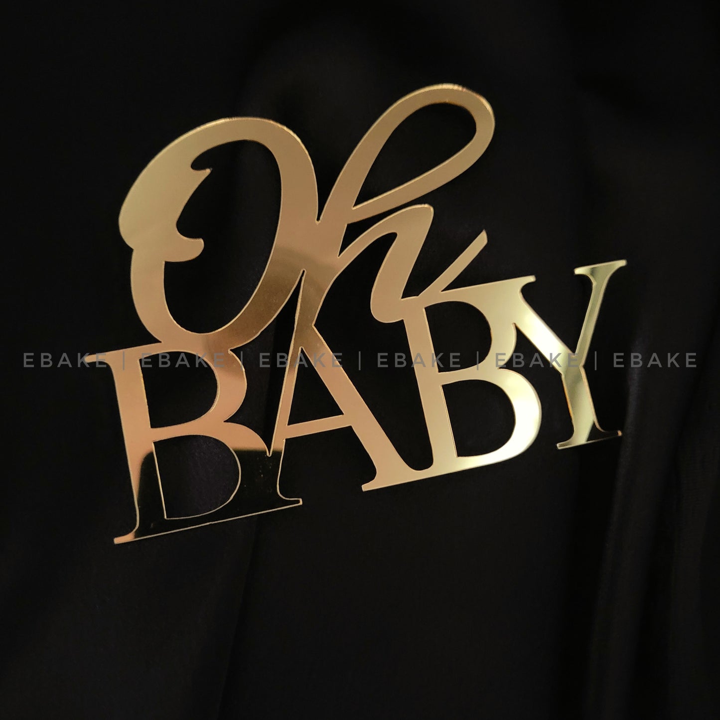 Oh Baby Cutout 5 Inch