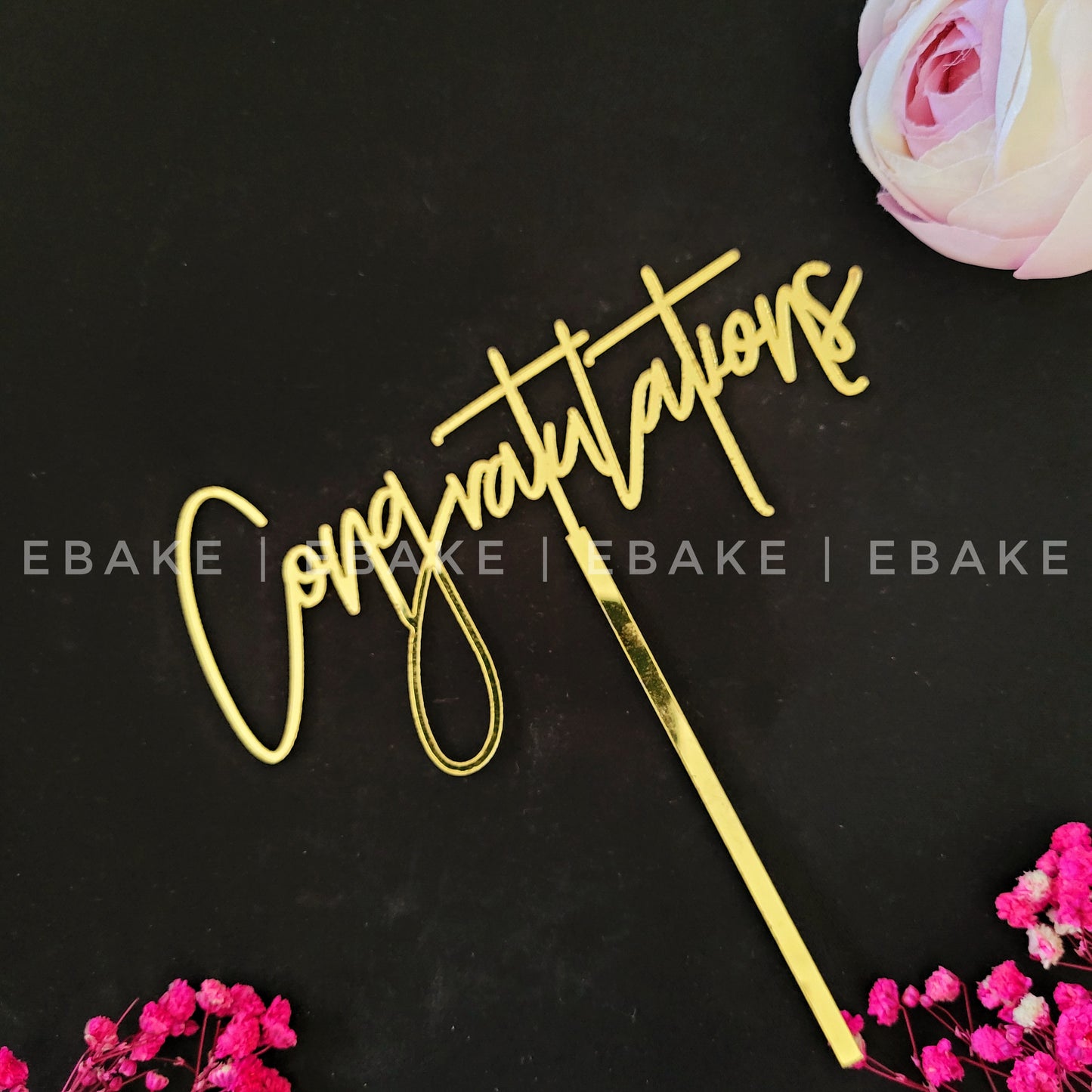 Congratulations Cake Topper