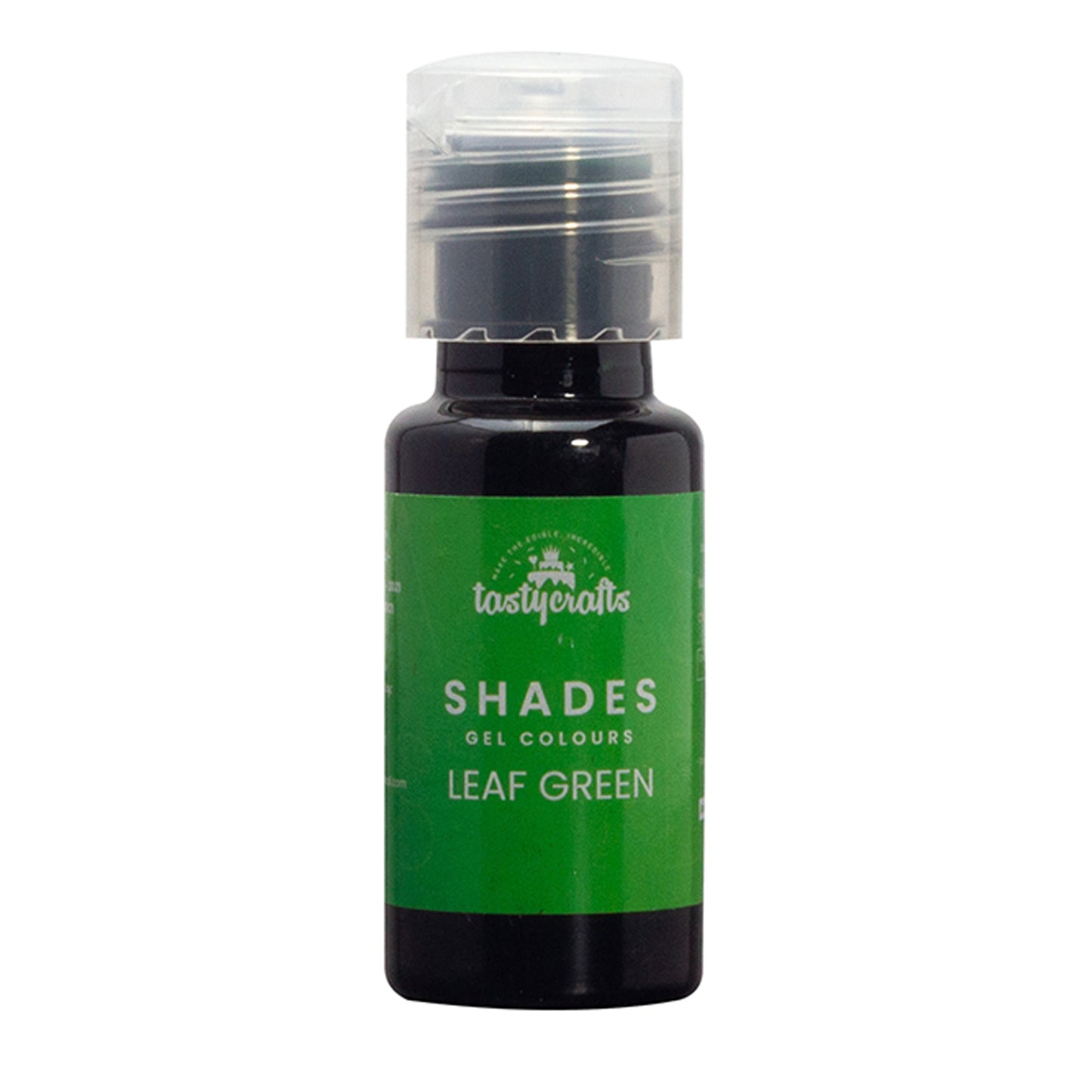 LEAF GREEN Edible Concentrated Gel Colour for Cake Decorating - 20g Bottle
