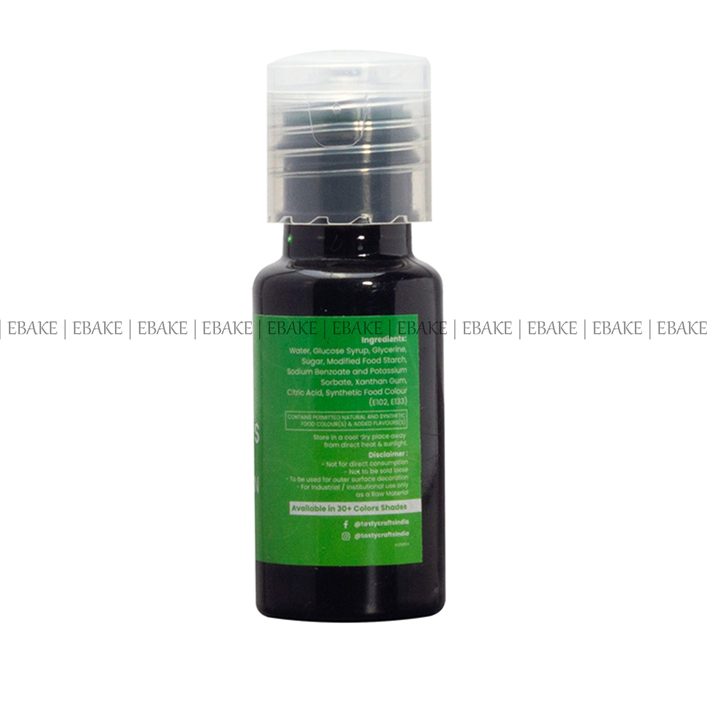 LEAF GREEN Edible Concentrated Gel Colour for Cake Decorating - 20g Bottle