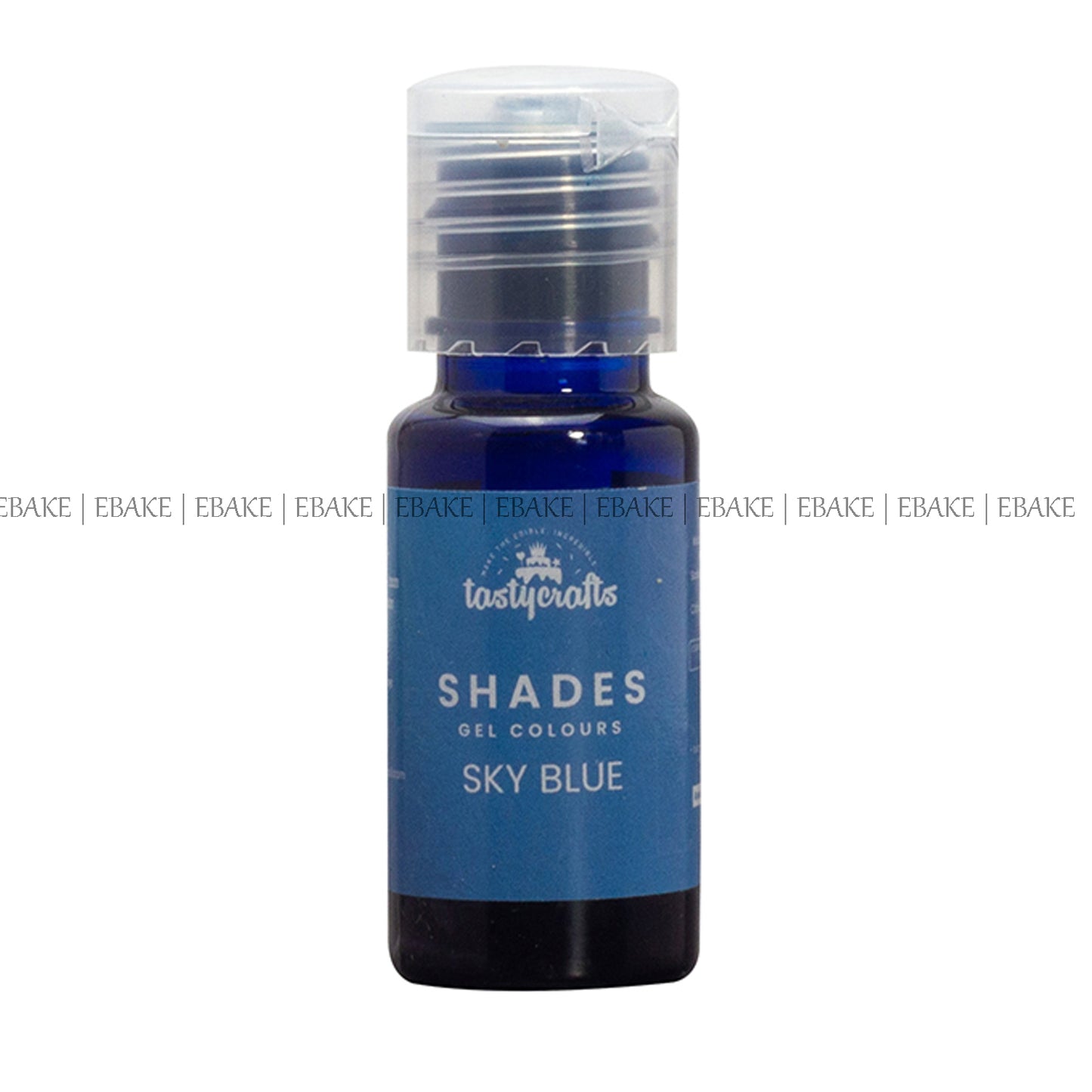 SKY BLUE Edible Concentrated Gel Colour for Cake Decorating - 20g Bottle