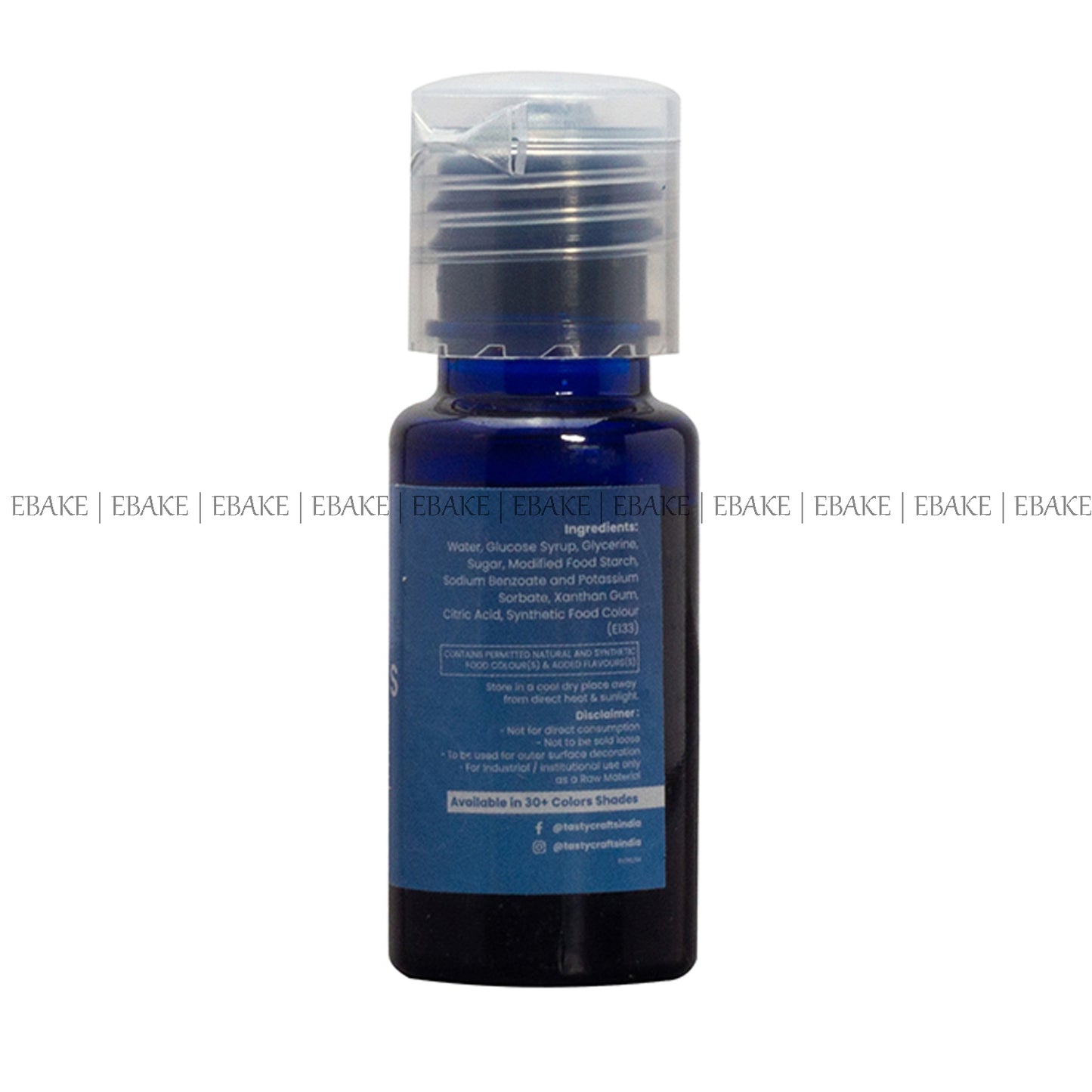 SKY BLUE Edible Concentrated Gel Colour for Cake Decorating - 20g Bottle