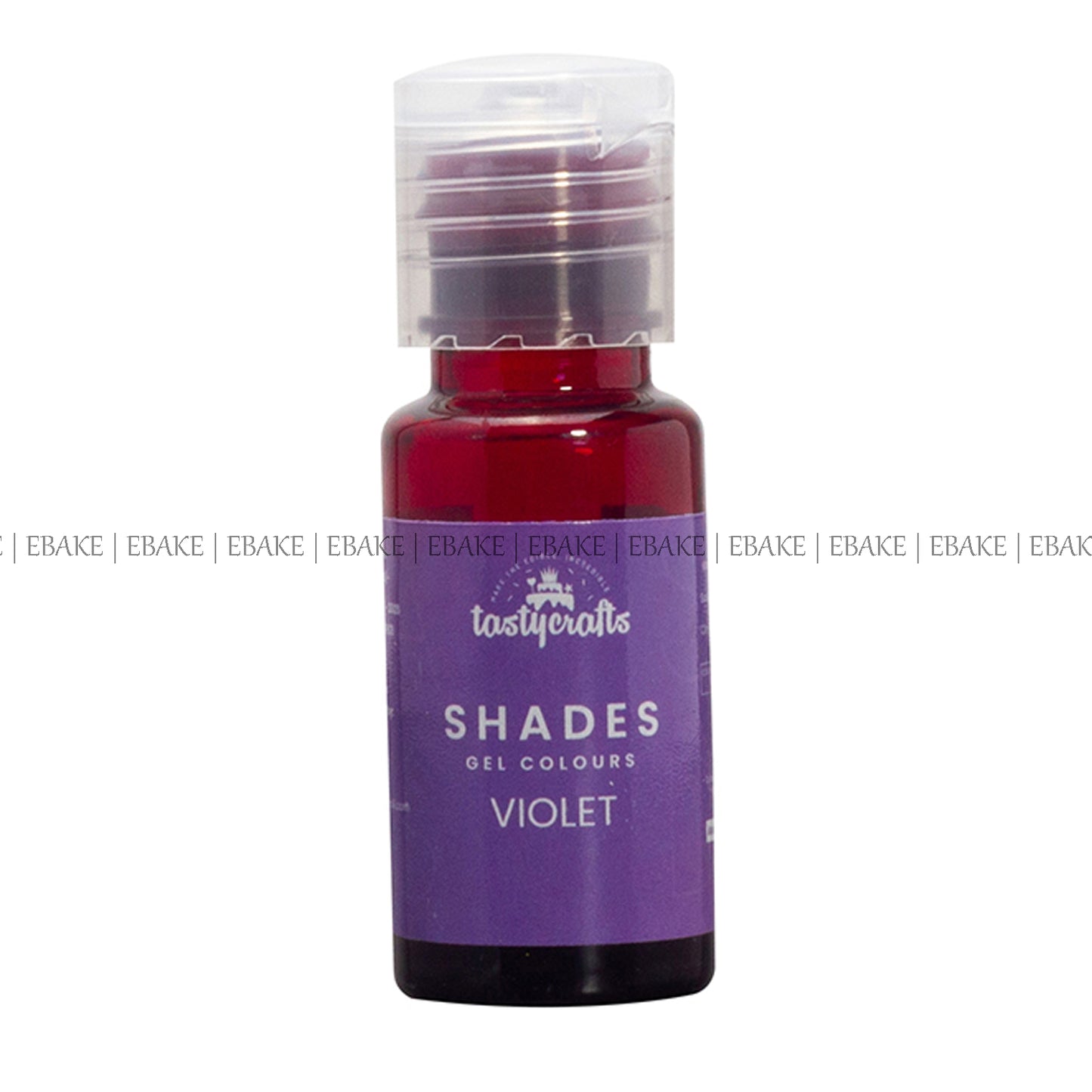VIOLET Edible Concentrated Gel Colour for Cake Decorating - 20g Bottle