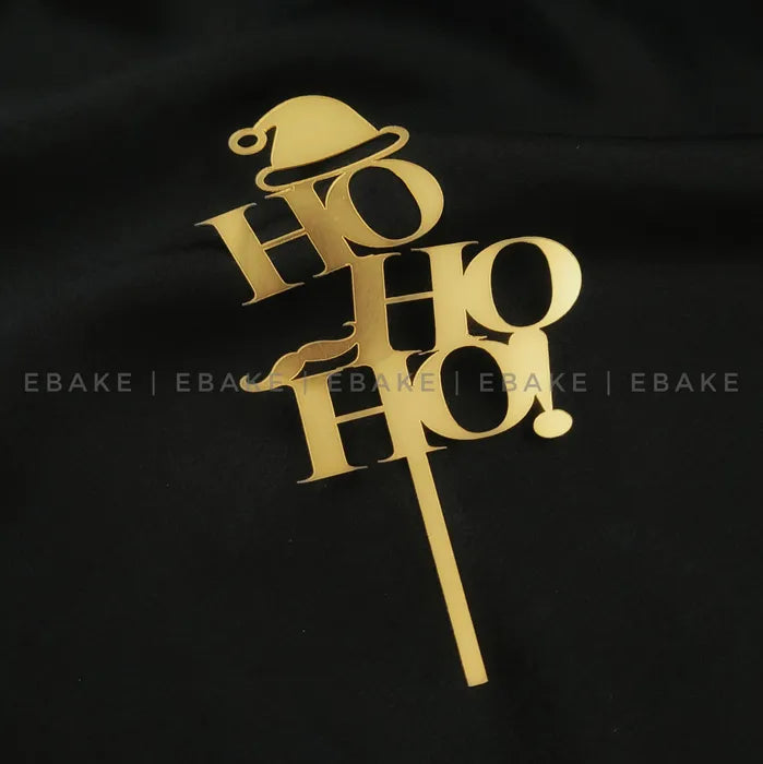 Ho Ho Ho Cake Topper