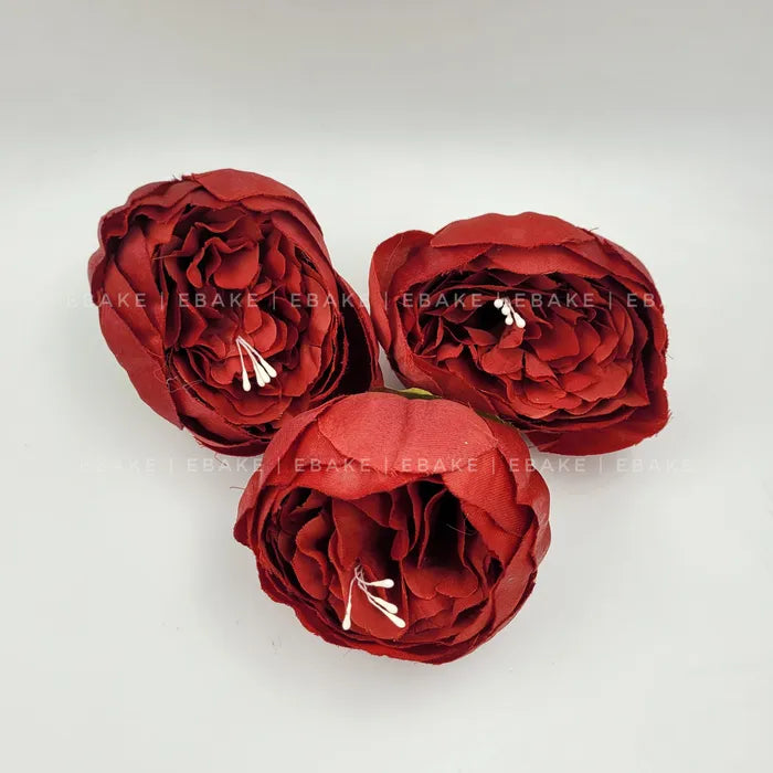 Large Peony - A133 Maroon (Jumbo Peony)