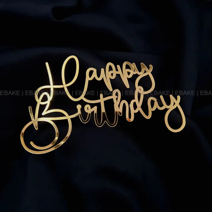 Happy Birthday Cutout