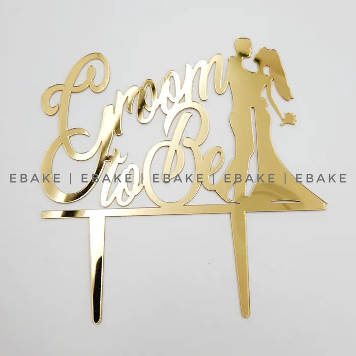 Groom To Be Cake Topper