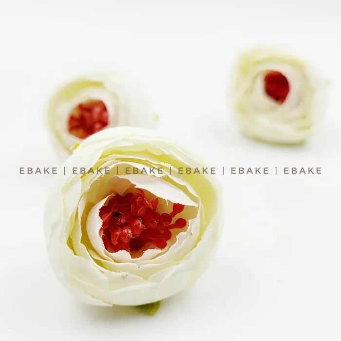 Small Peony - A160 Off White