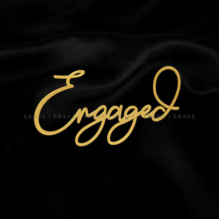 Engaged Cutout/Charm