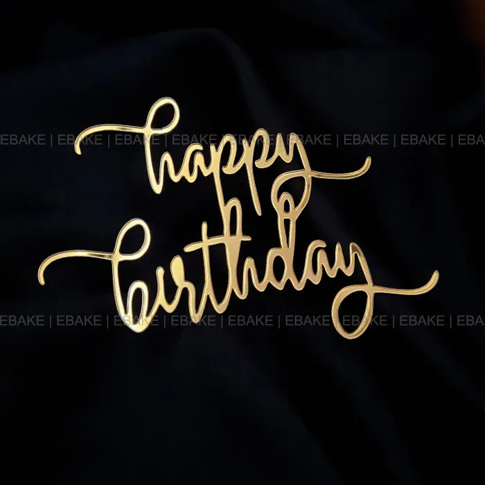 Happy Birthday Cutout