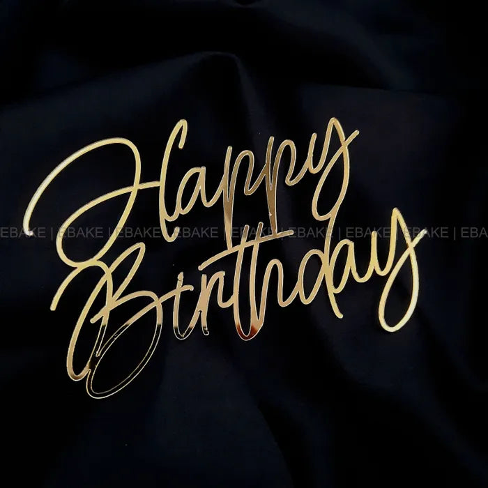 Happy Birthday Cutout