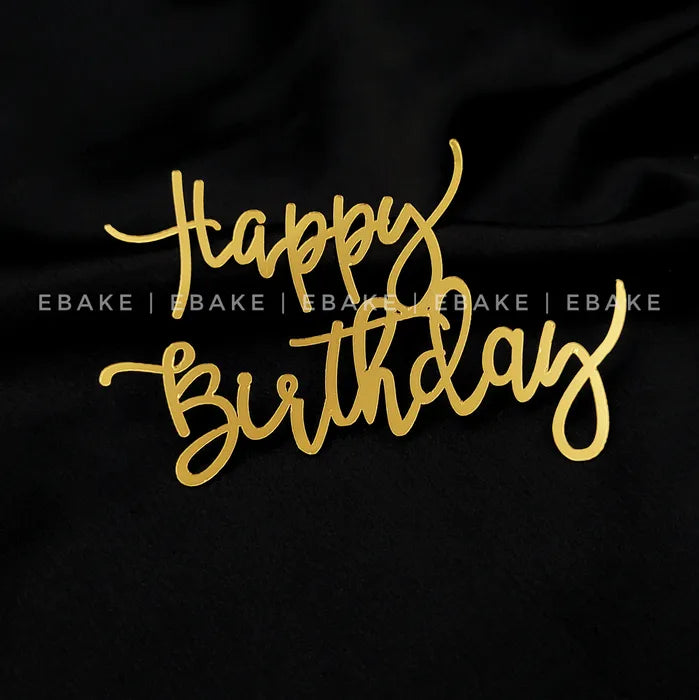 Happy Birthday Cutout/Charm