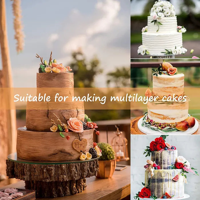 Cake Dowels (8 Pieces) Plastic Cake Support Rod