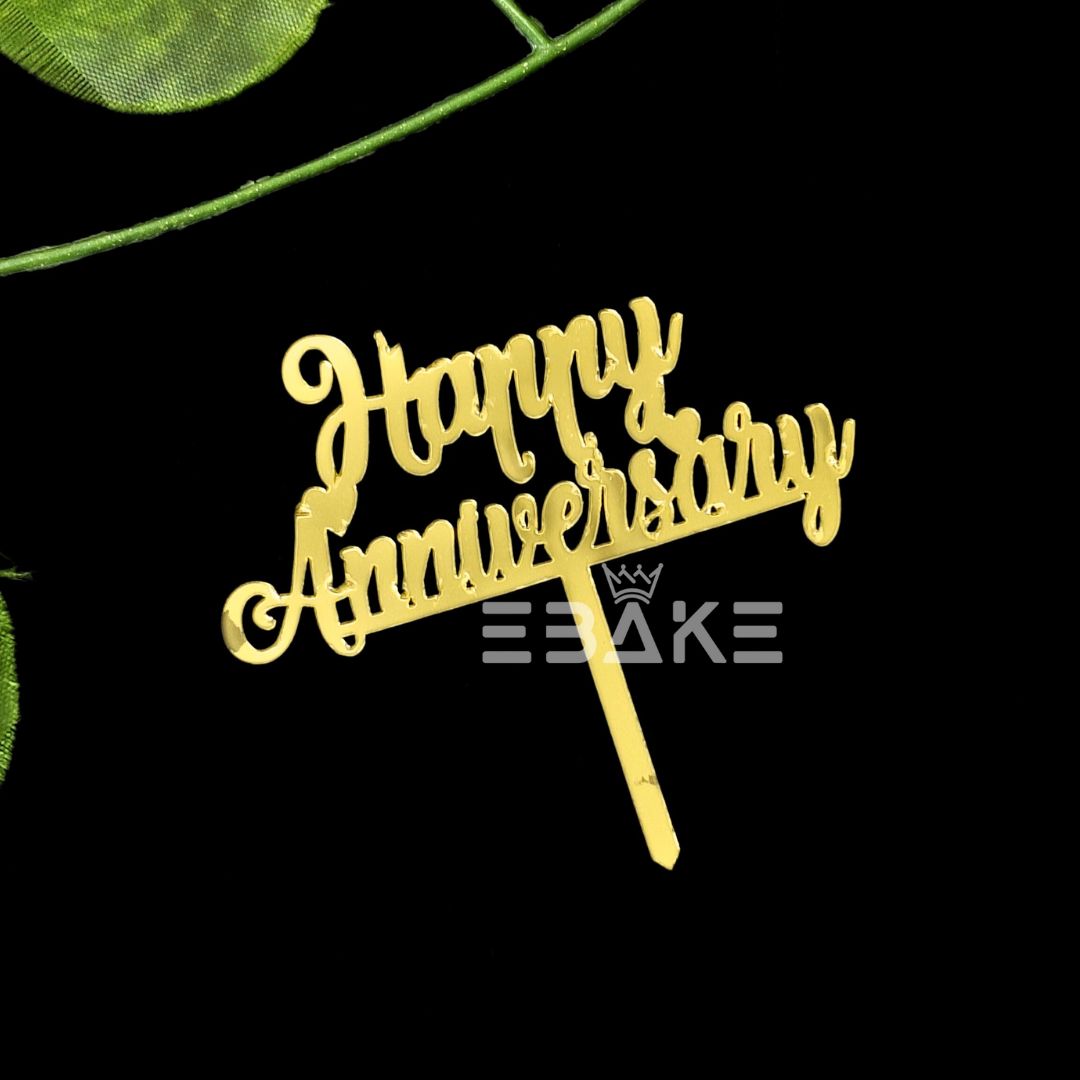 Happy Anniversary Mini Topper new