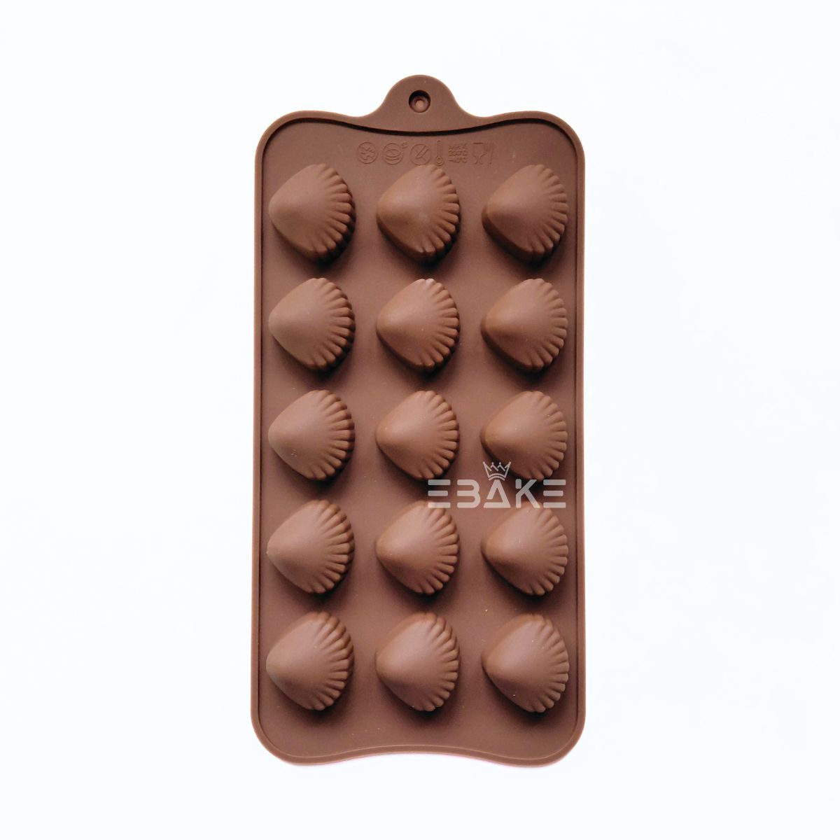 15 Cavity Sea Shell Chocolate Silicone Mould