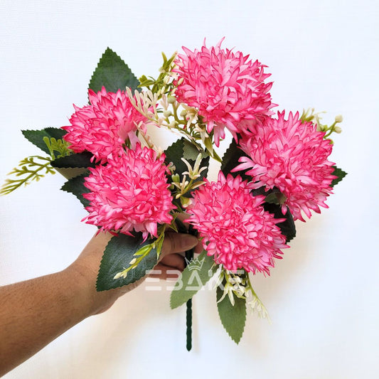 A1409 Pink Dahlia Bunch With Fillers