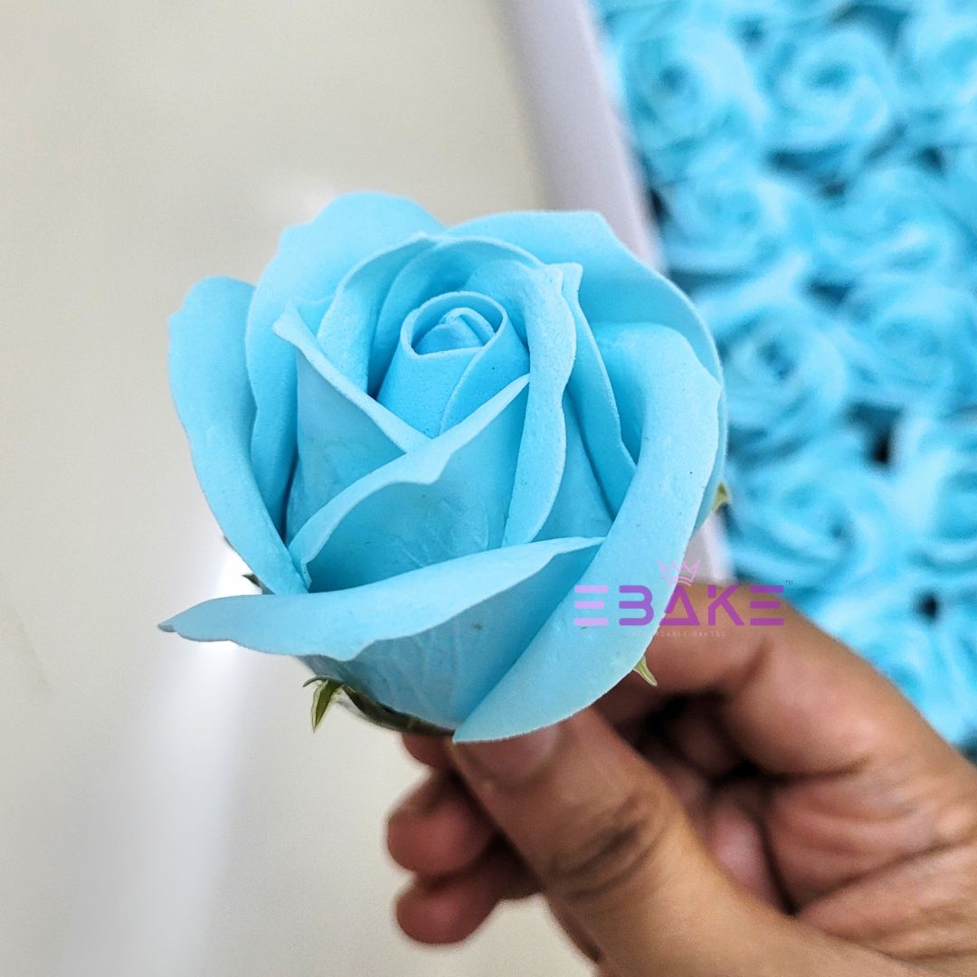 Scented Rose - Blue (50 Pieces)