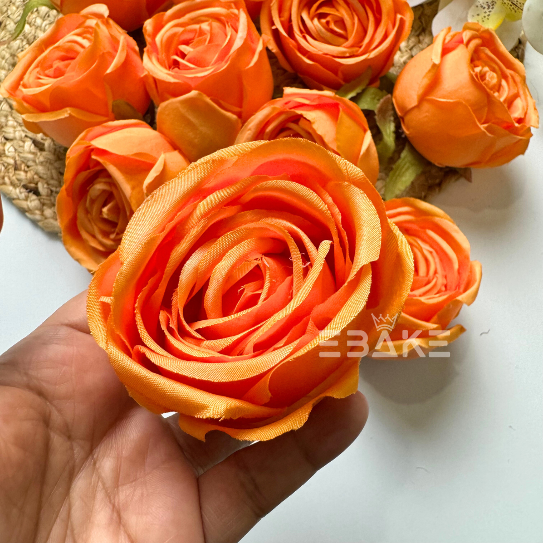 Cabbage Rose - A1134 Orange