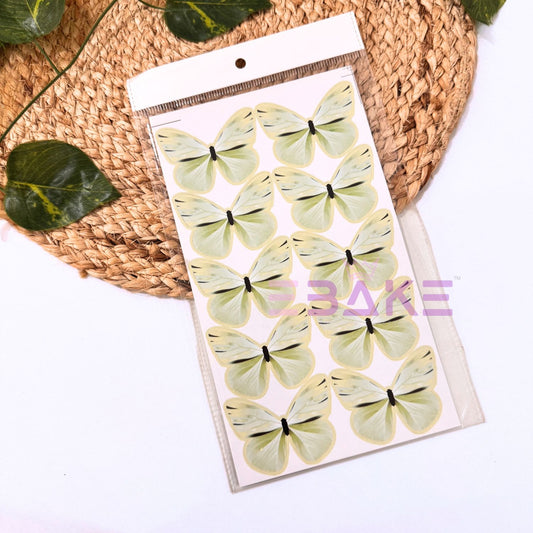 Paper Butterflies - (Set of 10 Pieces) B009