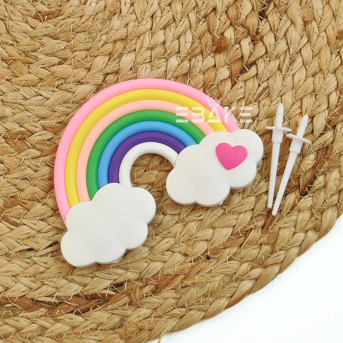 Rainbow Cake Topper