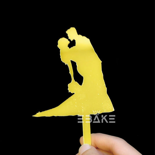 Couple Cake Topper 4 Inch