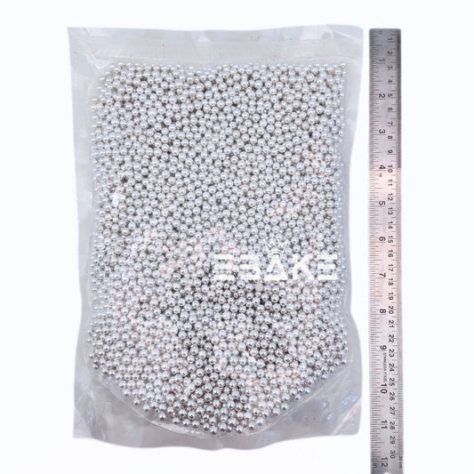 Silver Sugar Balls (Sprinkles) 6 mm