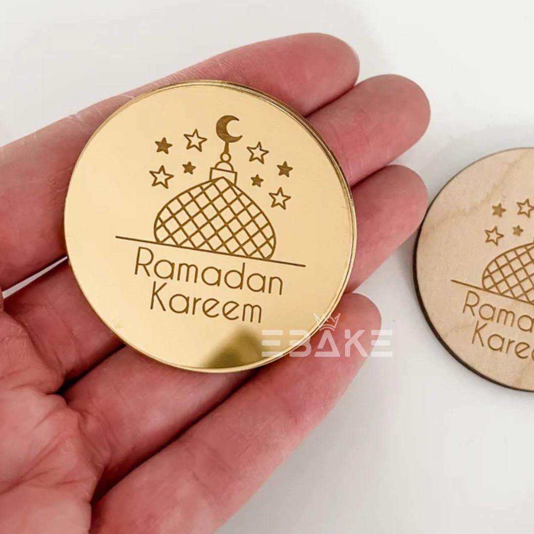 Ramadan Kareem Coin Topper 2" Single Piece