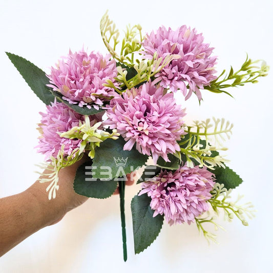 A1408 Light Plum Dahlia Bunch With Fillers