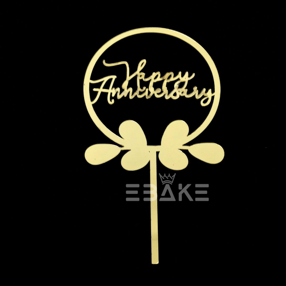 Happy Anniversary Cake Topper