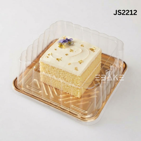 Transparent Cake Box / Pastry Box - JS2212 (25.5*21.5*9.5cm) Set of 5