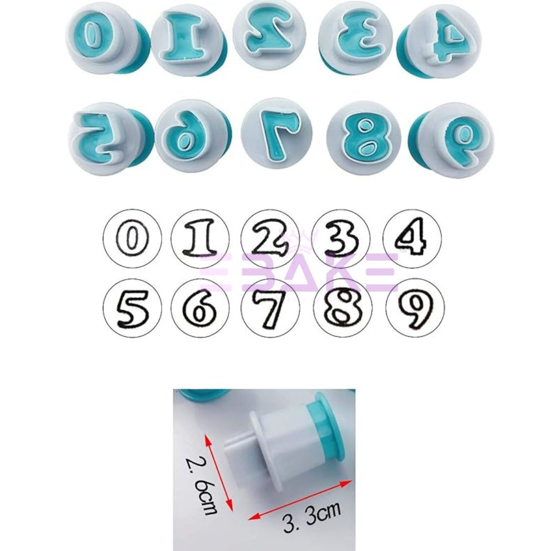 Alphabets Cookie/Fondant Plunger Cutter Lowercase