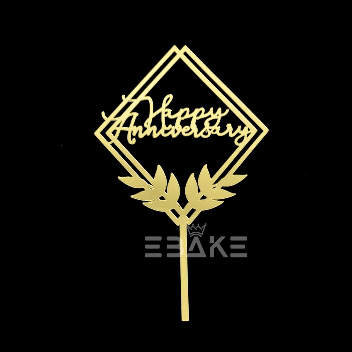 Happy Anniversary Cake Topper