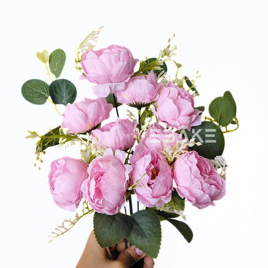 A1826 Peony Bunch With Fillers (Light Pink)