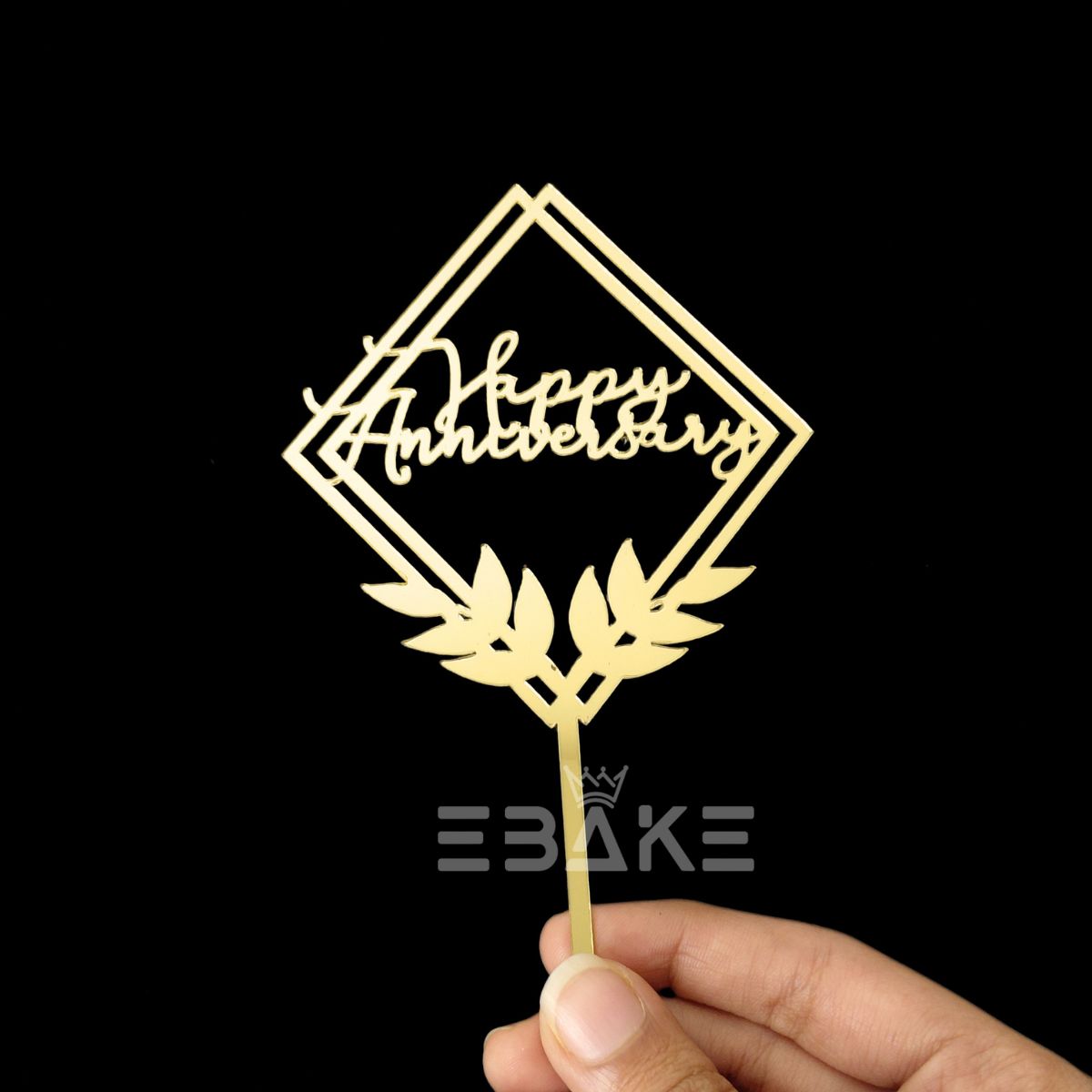 Happy Anniversary Cake Topper