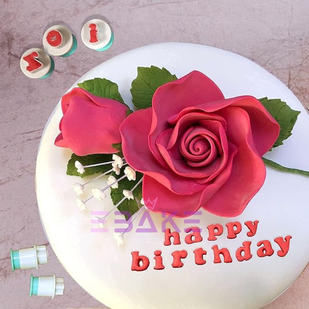 Alphabets Cookie/Fondant Plunger Cutter Lowercase