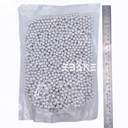 Silver Sugar Balls (Sprinkles) 8 mm