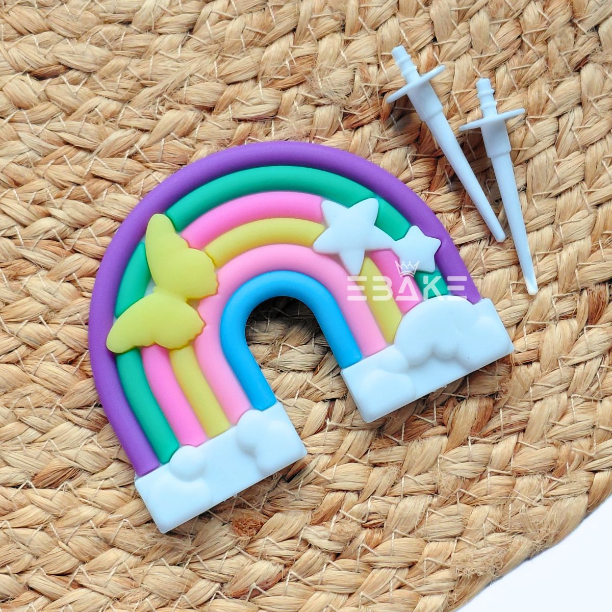 Rainbow Cake Topper
